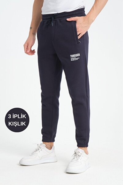 MYSPORT Pantaloni de trening pentru bărbați 3 Thread Winter 6003