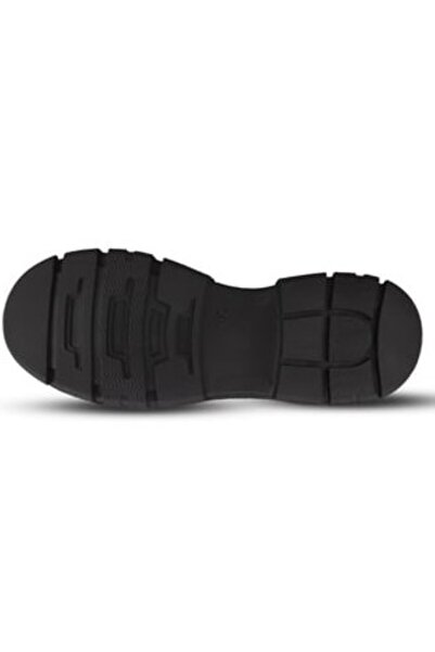 M.P. Mp 242-1884, Siyah Kadın Fermuarlı Bağcıklı Spor Bot