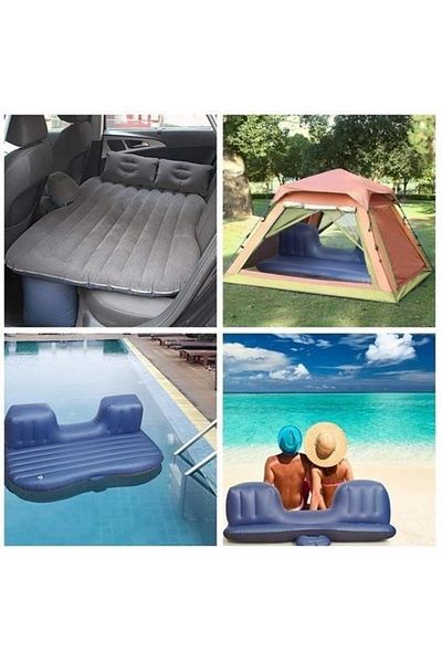 Buffer Inflatable Mattress Can Be Used in a Vehicle for Camping