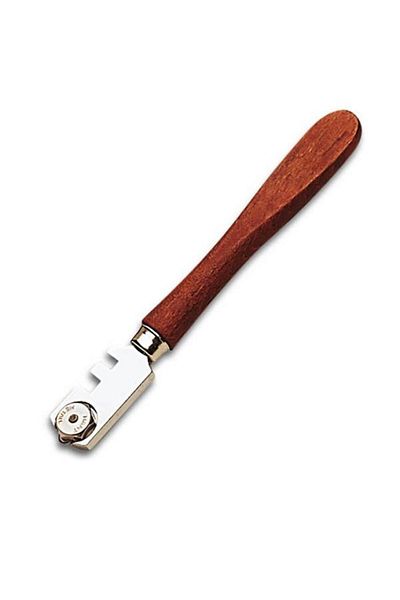 Bohle Silberschnitt Hard Metal Glass - Diamond with Wood Handle