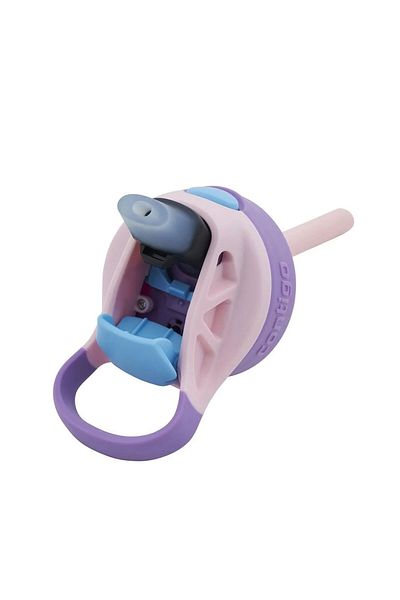 Contigo زجاجة مياه للأطفال Gizmo Flip Pro Shakes Tritan سعة 420 مل باللون الوردي