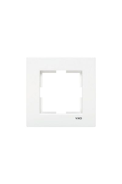VİKO Viko 9096 0200 Karre Flush Mounted White Single Frame