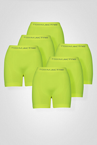 Formactive Microfiber Likralı Sentetik Yapılı Erkek Spor Boxer 6lı Set