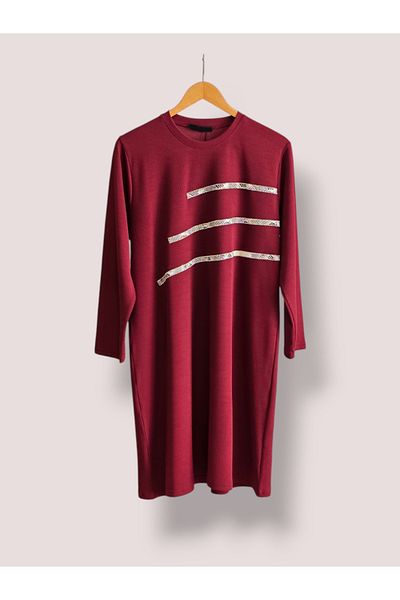 ENDAMIM Tunica Marime Plus - Tesatura Tricotata Twist, Lycra