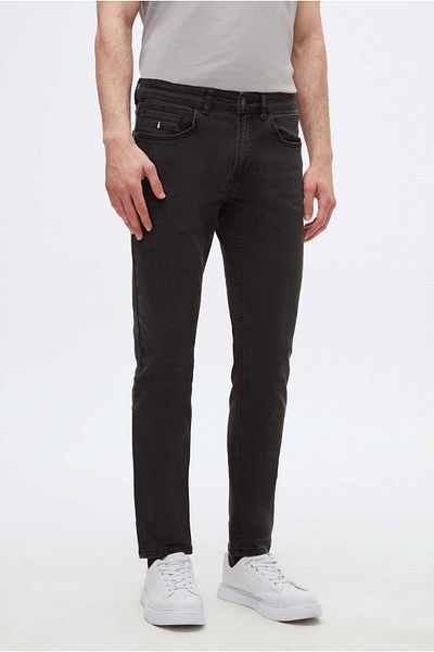 Twn Γκρι τζιν παντελόνι Super Slim Fit