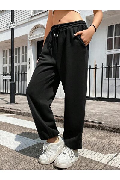 BW Bravely Wear Χειμερινό βαμβακερό παντελόνι φόρμας με τρεις κλωστές, χοντρό...