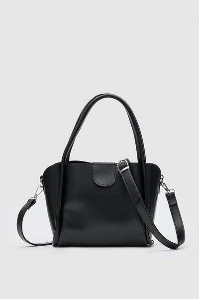 Shule Bags Geantă neagră de mână și crossbody Beca