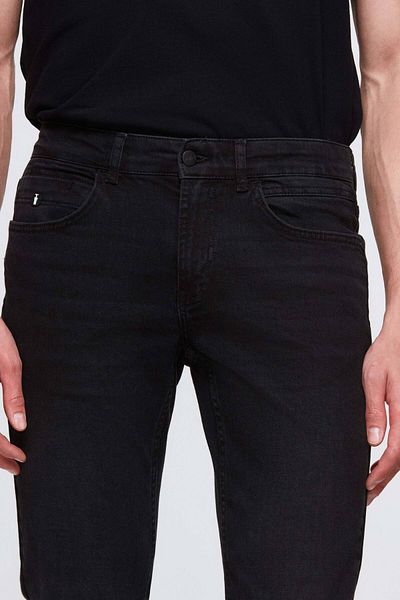 Twn Μαύρο τζιν παντελόνι Super Slim Fit