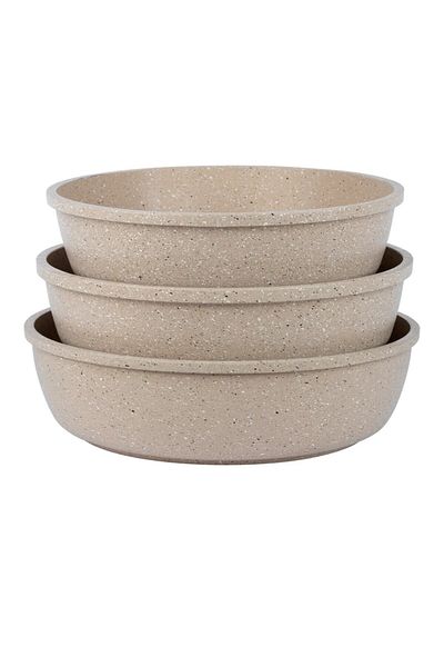 ThermoAD Set of 3 Mink Round Oven Tray - 28,30,32