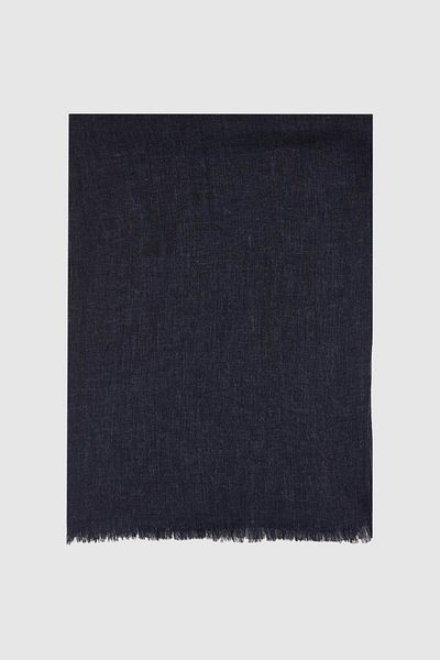 D'S Damat Ds Damat Navy Blue Kaşkol
