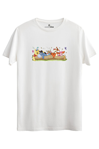 Oweear للجنسين ويني ذا بوه - تي شيرت عادي