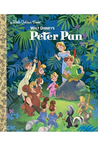 Golden Disney بيتر بان (الكتاب الذهبي الصغير) من إنتاج والت ديزني