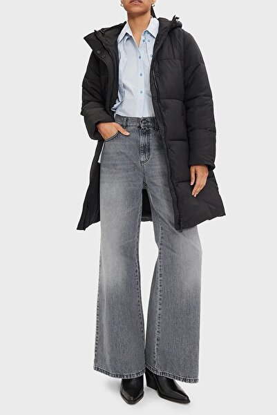Calvin Klein Long Puffer - Logo Belt Model