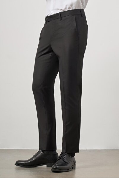 İmza Black Side Pocket Slim Fit Classic Trousers 1003245152