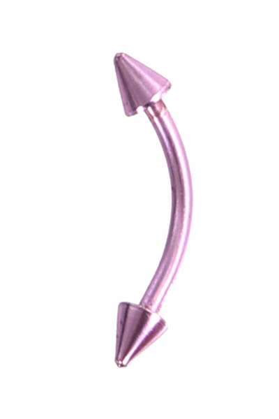 Rouge Titanyum Kaş İçin Neon Piercing