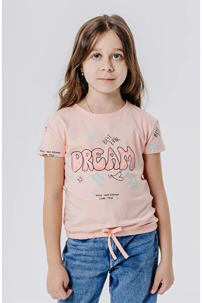 Breeze Дівчача футболка з кольоровим принтом на тему «Мрія» для дітей віком 5...