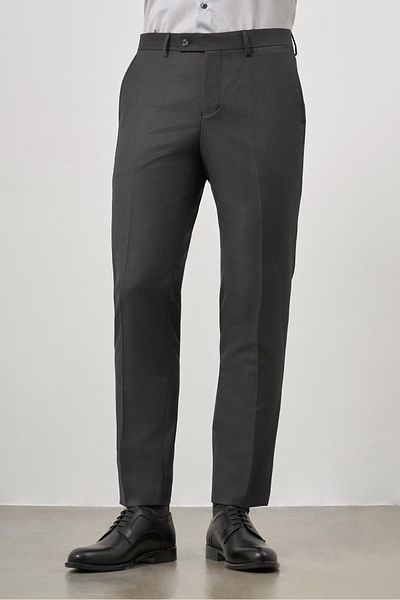 İmza Dark Anthracite Side Pocket Slim Fit Classic Trousers 1003245152