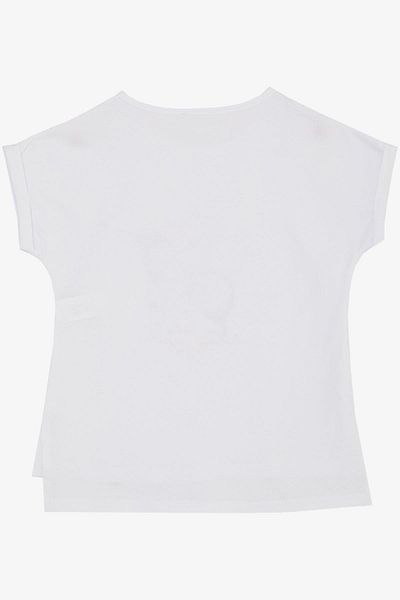 Breeze Κοριτσίστικο T-Shirt Butterfly Printed 10-16 ετών, Λευκό