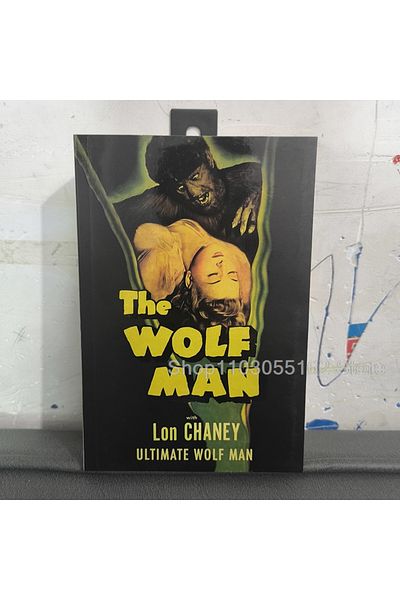 Choice With Box Neca The Black&white Wolf Man Lon Chaney Action Figure Anime Collectible Model Toy Dolls B