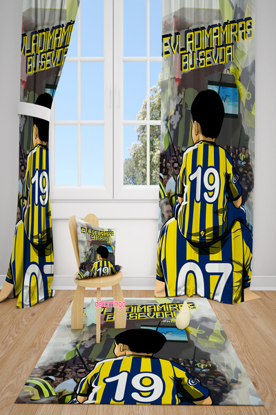 dekomingo CÂNĂ DE CAMERĂ DE BEBEȘI ȘI DE COPII CU MODEL DE JERSEU GALBEN ALBA...