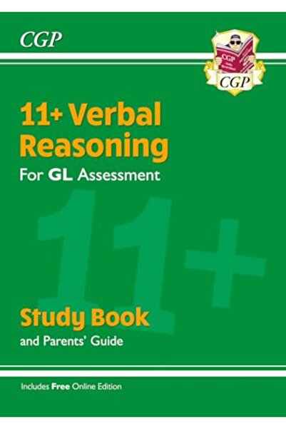 Coordination Group Publications Ltd CGP كتاب دراسة التفكير اللفظي للصف الحادي...