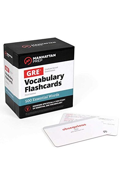 Kaplan AEC Education 500 كلمة أساسية: بطاقات تعليمية لمفردات اختبار GRE