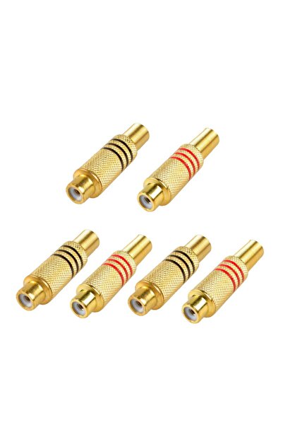 Mykablo Rca Dişi Gold Jack Kırmızı+siyah