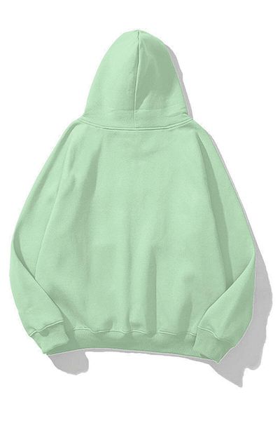 Trendiz Φούτερ με κουκούλα Water Green Unisex Basic