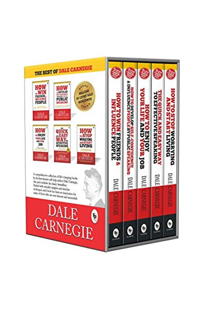 Fingerprint! Publishing أفضل ما كتب ديل كارنيجي (مجموعة من 5 كتب)