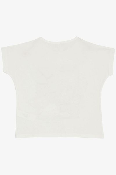 Breeze T-Shirt για κορίτσι 10-16 ετών - Flower Printed, Sequin, Ecru