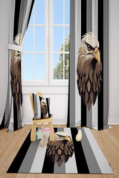 dekomingo ЧЕРНО-БЯЛА ЗАВЕСА ЗА ФОН НА БЕБЕШКА И ДЕТСКА СТАЯ С ДЕТСКИ МОДЕЛИ И...