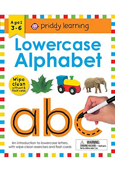 Priddy Books USA دفتر عمل Wipe Clean: الأبجدية الصغيرة (غلاف حلزوني مغلق): لل...
