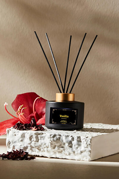 LeafFlora AromaHome Vanilya - Çubuklu Oda Kokusu 150 ML - 60 Gün Etkili