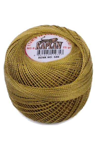 Marsilyan خيط النمر إيتمين والغرزة المتقاطعة رقم 8 كود / اللون: 580 - Royaleks