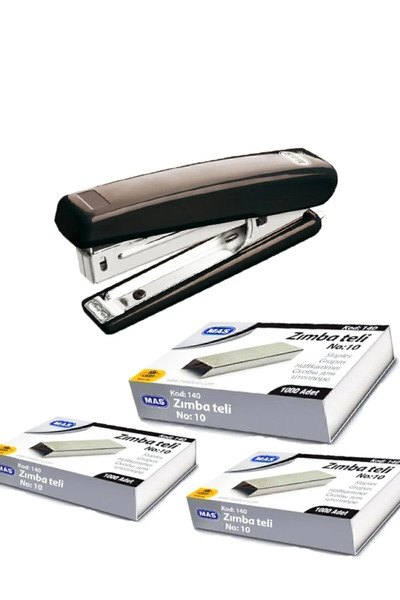 Mas ZIMBA MAKİNESİ NO:756 VE 3 KUTU ZIMBA TELİ NO:10