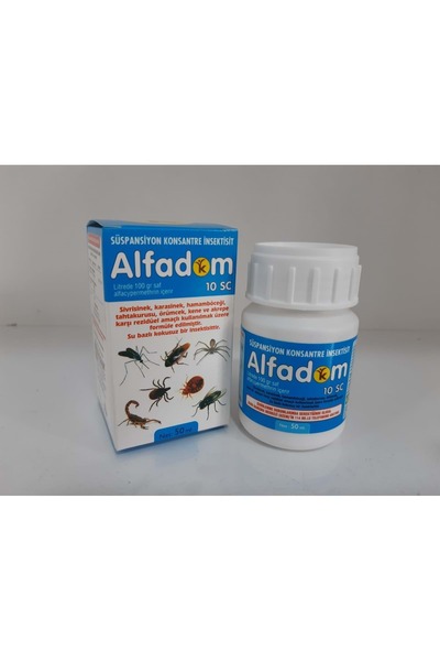 Külsan Alfadom 10 SC Kokusuz Haşere Öldürücü | 50 ml