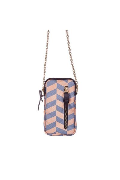 BloominBag حقيبة هاتف سموكي شيفرون