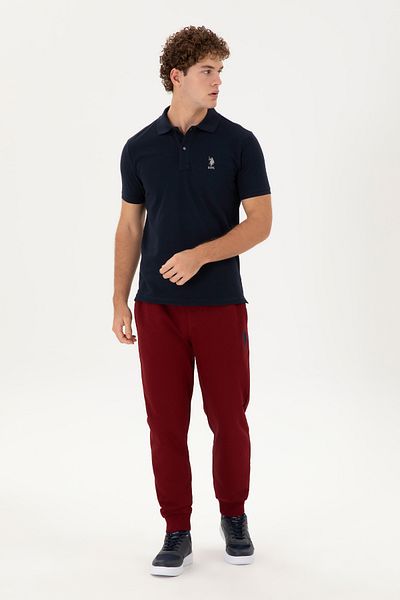 U.S. Polo Assn. Ανδρικό μπορντό παντελόνι 50289054 -VR014