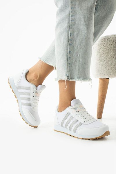 mackrock sports Pantofi de sport pentru femei, zilnic, confortabili, cu șireturi, pantofi de mers flexibili, 2024