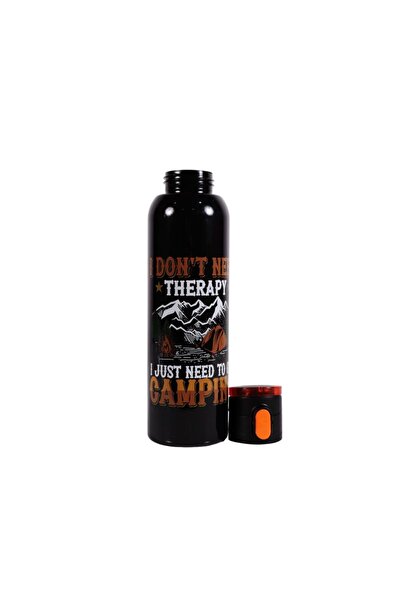 Herevin 161407 -839 750 ml Patterned Water Bottle with Strap