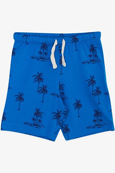 Macawi 1.5-5 Years Old Boy's Shorts Set - Whale Print, Fun, Cream