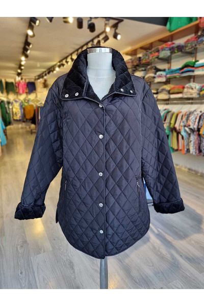 Paşalı Quilted Coat with Inner Liner Stragan