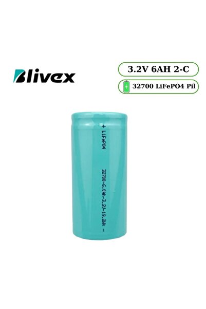 ORTEC (BLİVEX) Lifepo4 32700 3.2v 6000 Mah 2c Silindirik Pil