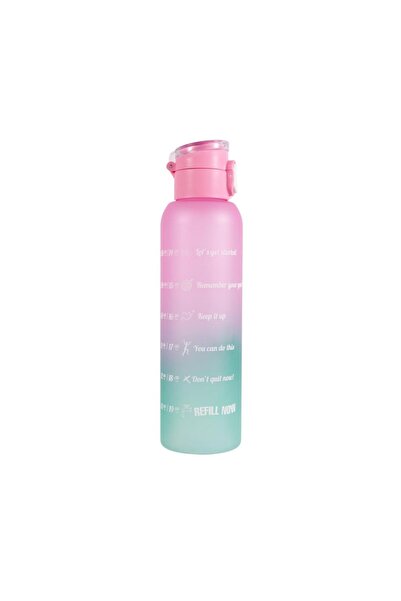 Herevin 161407 -844 750 ml Patterned Opaque Water Bottle with Hanger
