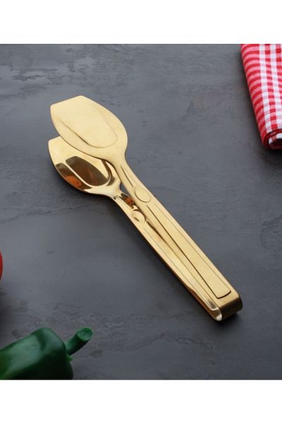 ACAR Gold Cake Tongs