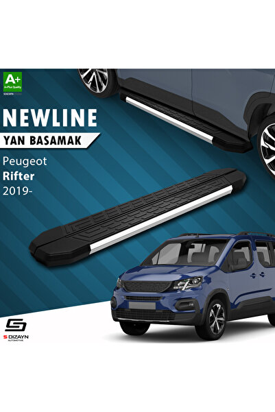 S Dizayn Peugeot Rifter NewLine Krom Yan Basamak 203 Cm 2019 Üzeri A+ Kalite ...