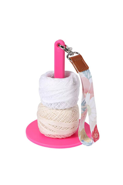 yumakça İplik Tutucu Bilekte Taşınabilir Fuşya