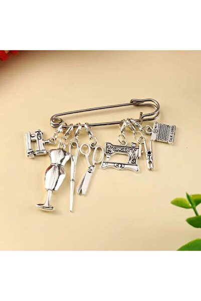 yumakça Metal Dikiş ve Hobi Figürlü Broş Set '' A ''