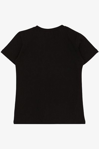 Breeze Tricou de bază negru pentru băiat 4-8 ani