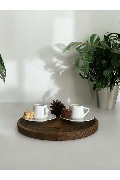 YAT Design Crafts Natural Wood Presentation Tray, Presentation Holder